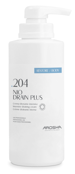 AROSHA - .204 NIO DRAIN PLUS - Krem intensywnie drenujący 500 ml
