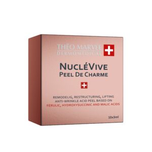 NUCLEVIVE - PEEL DE CHARME - Peeling kwasowy do twarzy 10x3ml