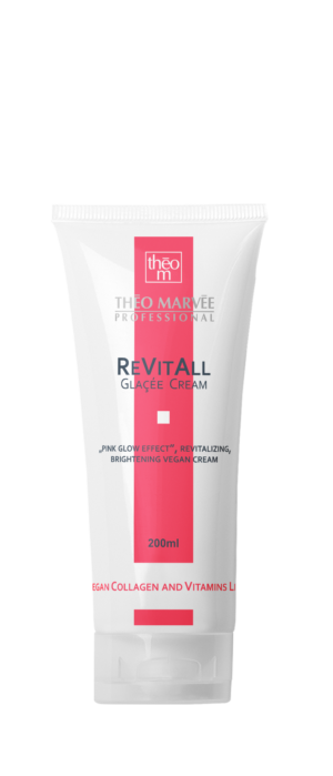 REVITALL - GLACEE CREAM - Wegański krem kolagenowy z peptydami 200 ml